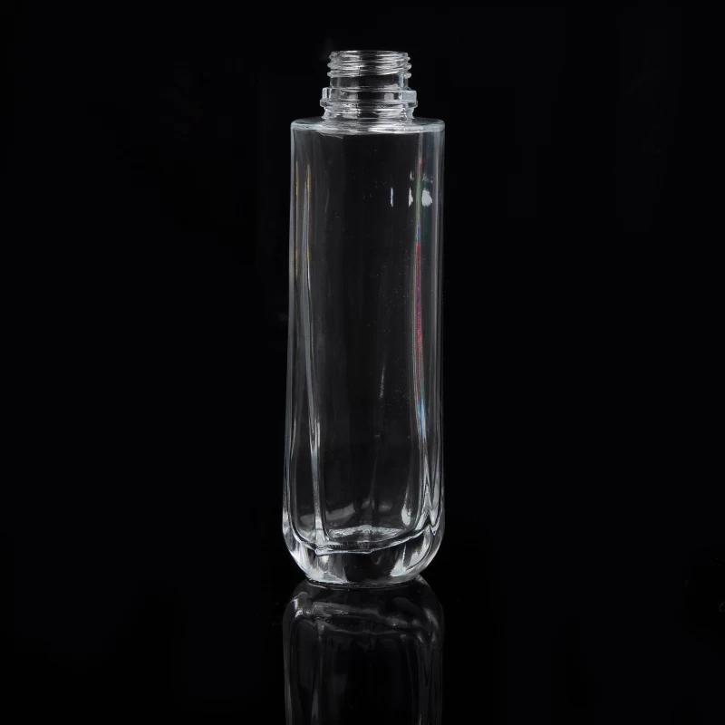 Clear wholesale glass oil bottle