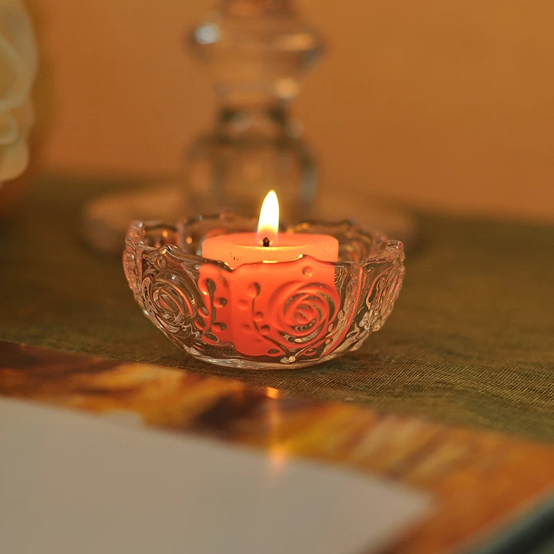 glass bowl for candles