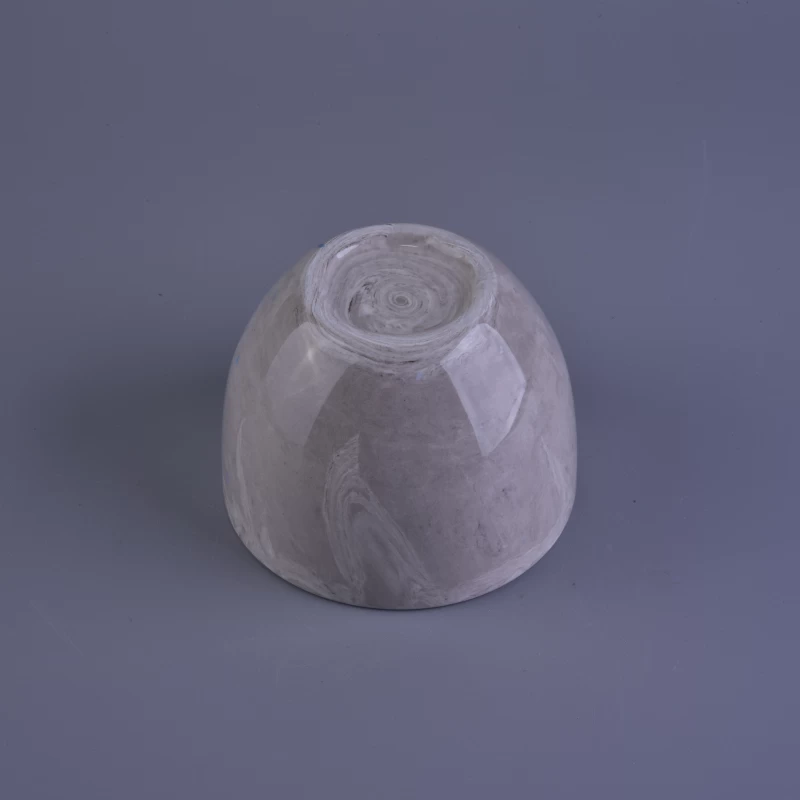 Chinese Wholesale Colored Glaze Ceramic Candle Jar 