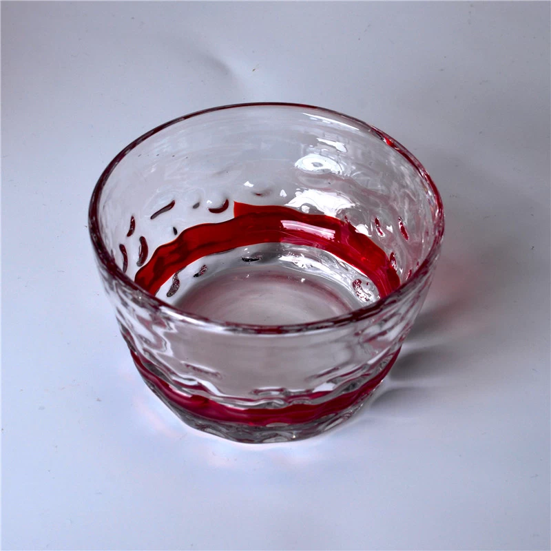 12oz Mouth Blown Glass Candle Jar Bowl