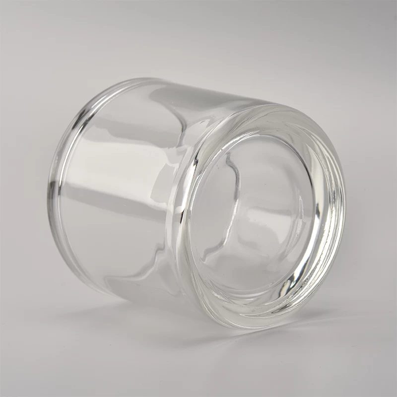 10oz replacement thick wall glass candle holders