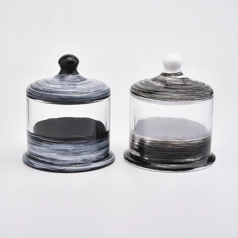 Luxury hand made candle cover glass cloche