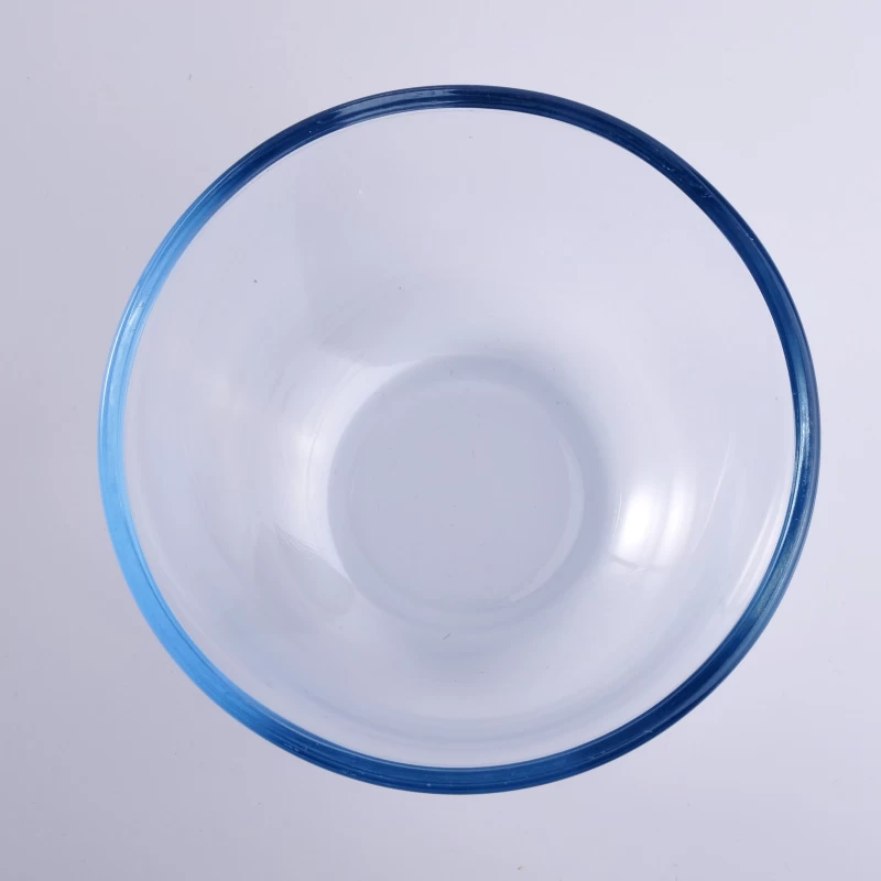 Blue Pyrex Glass  Food Container Bowl