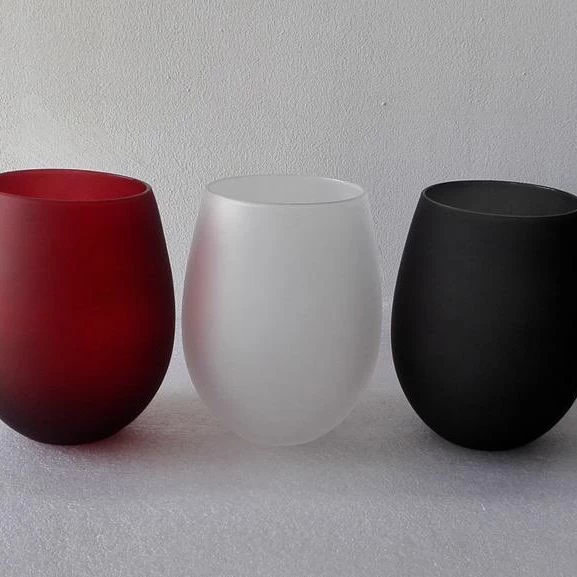 frosted glass holders