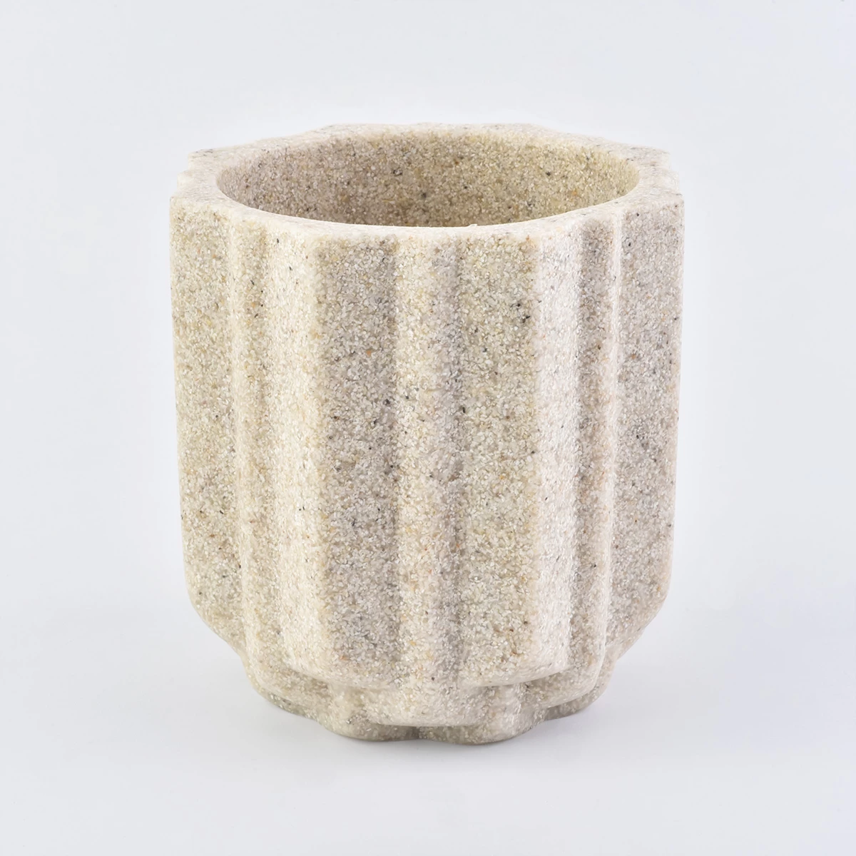 Sunny designed luxury cement concrete candle jars
