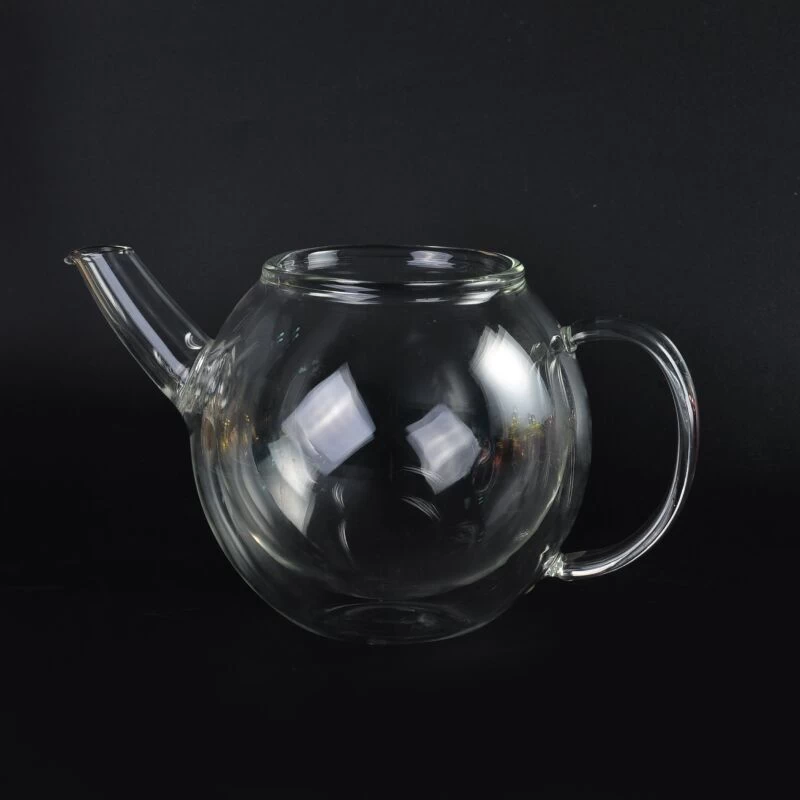 Best Selling Clear Borosilicate Glass Teapot With Cap and Filter Available