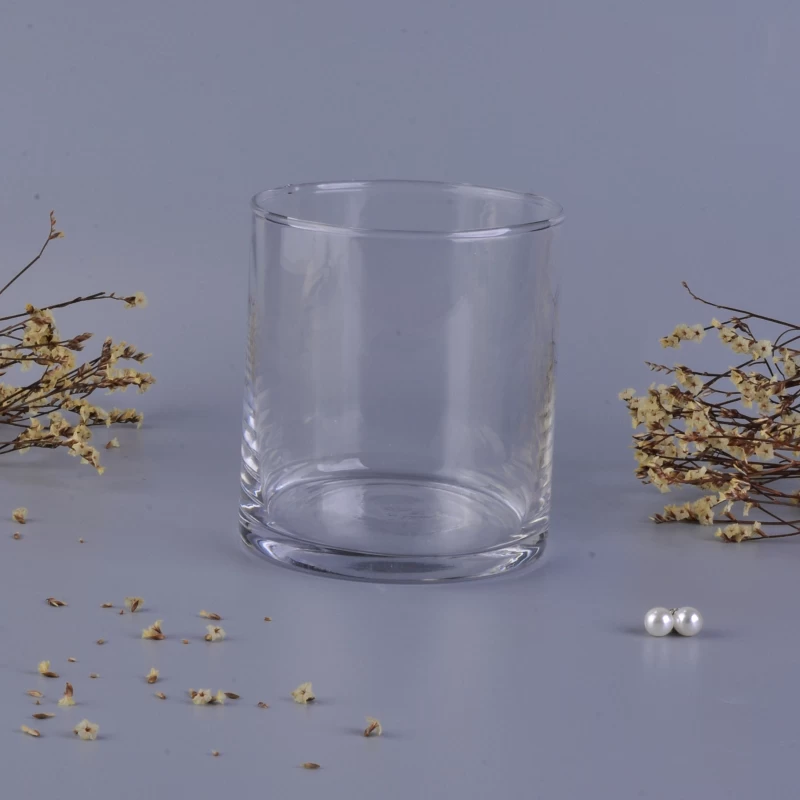 Machine blown clear crystal drinking glasses
