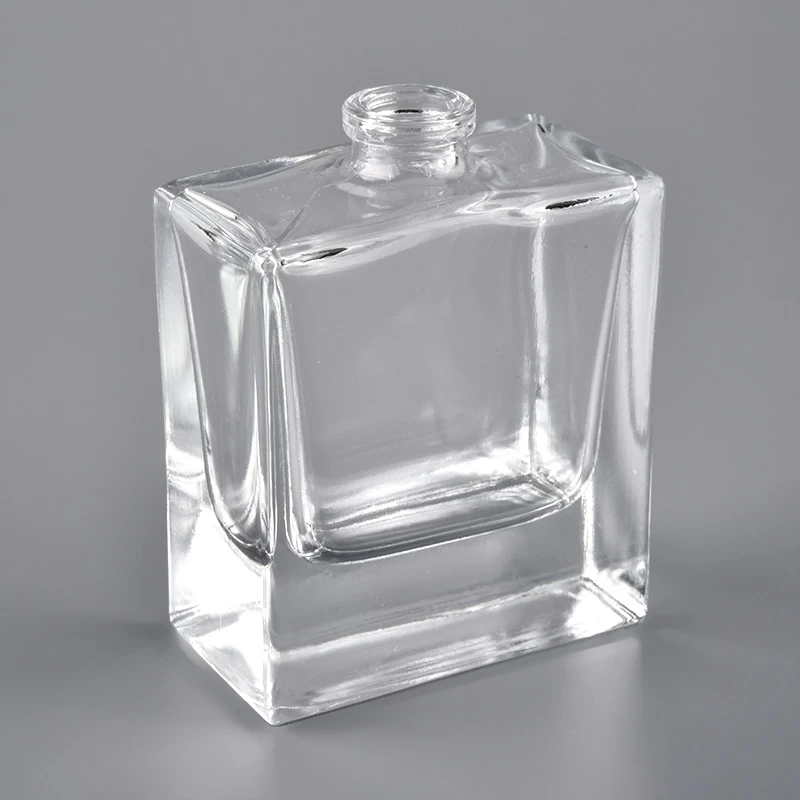 square clear 10ml 30ml 100ml 50ml glass perfume bottle