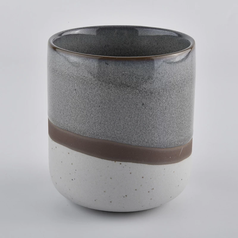 hot sales size ceramic candle jar