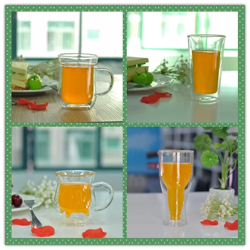borosilicate double wall glass from Sunny Glassware