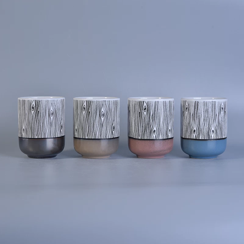 ceramic candle jars
