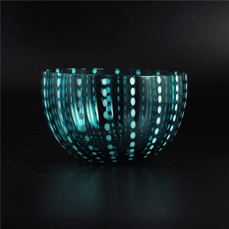 Home decoration for new design glass candle holder