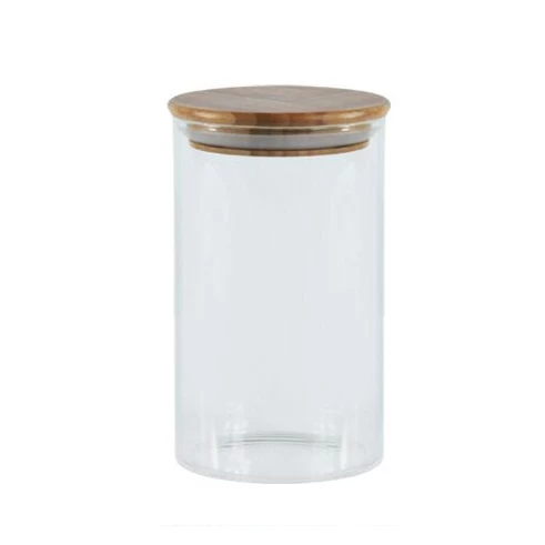 Custom different size borosilicate glass container for food