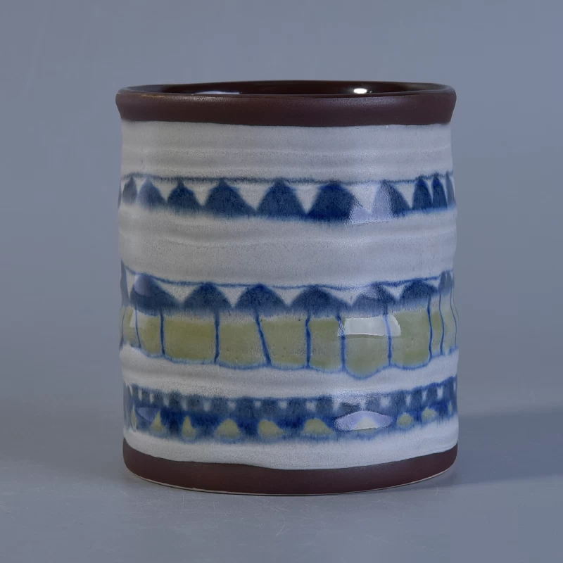 ceramic candle jar