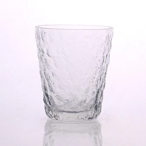 Crystal tealight container glass tealight holder