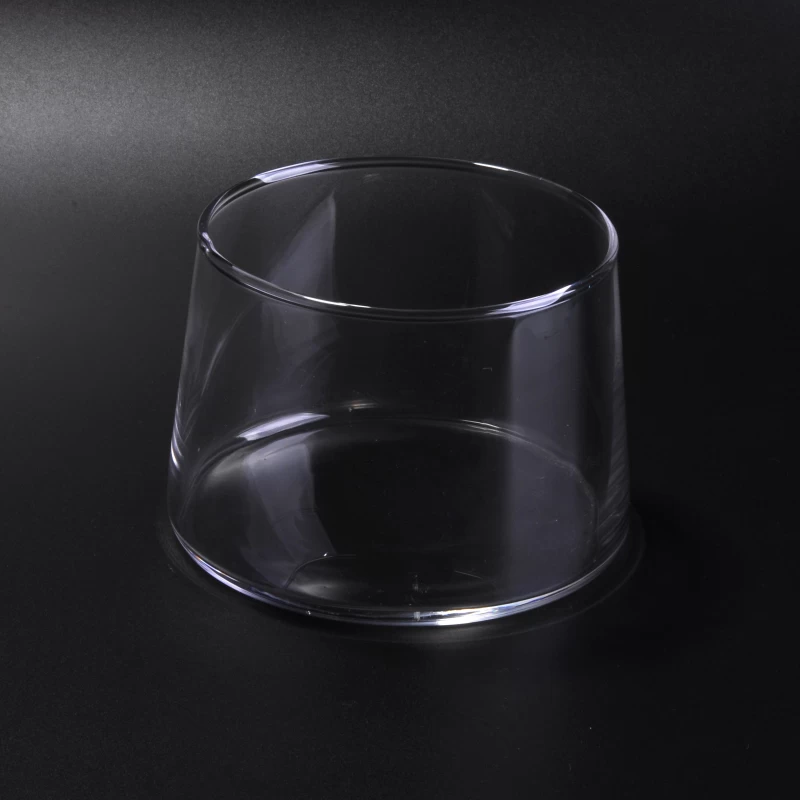 New design unique shape clear whisky glasses