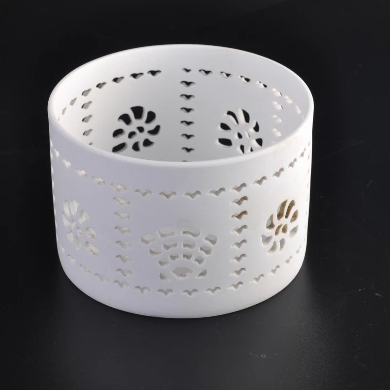 Elegant Home Decor WeddingTealight Ceramic Candle Holder/ Jar