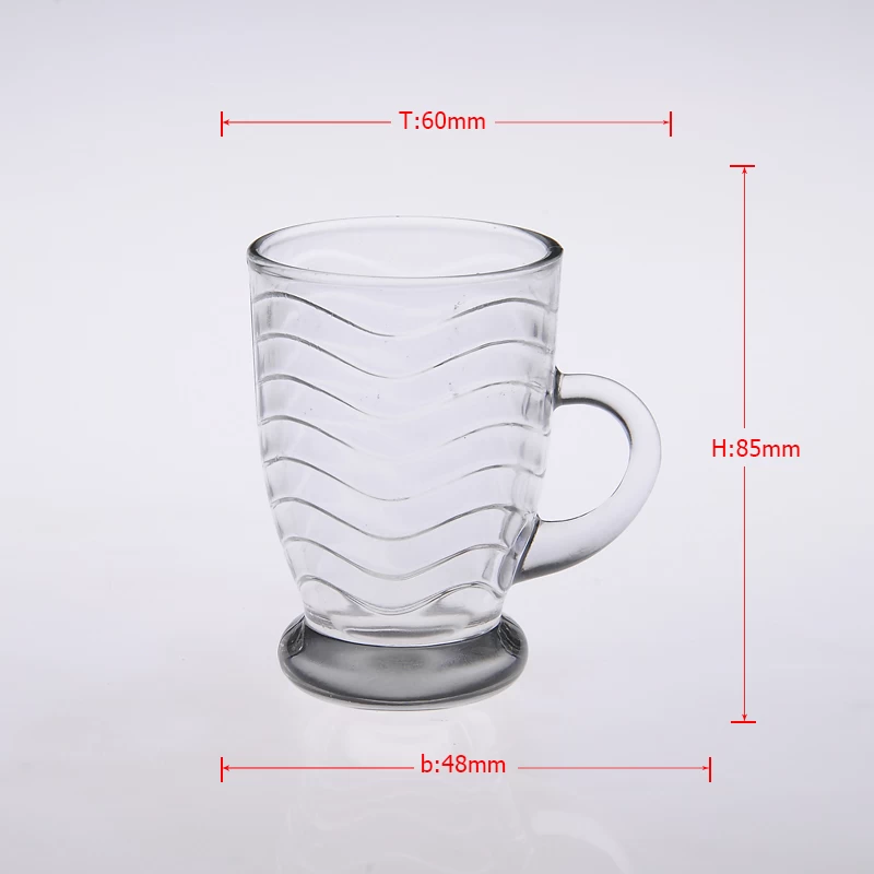 beer glass cup with handle  