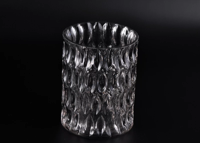 Wholesale New Classical Home Decor Tealight Glass Candle Jar