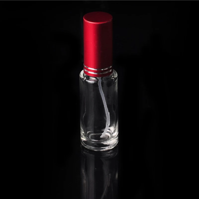 15ml Cosmetic Aluminium Silver Cap Airless Bottle