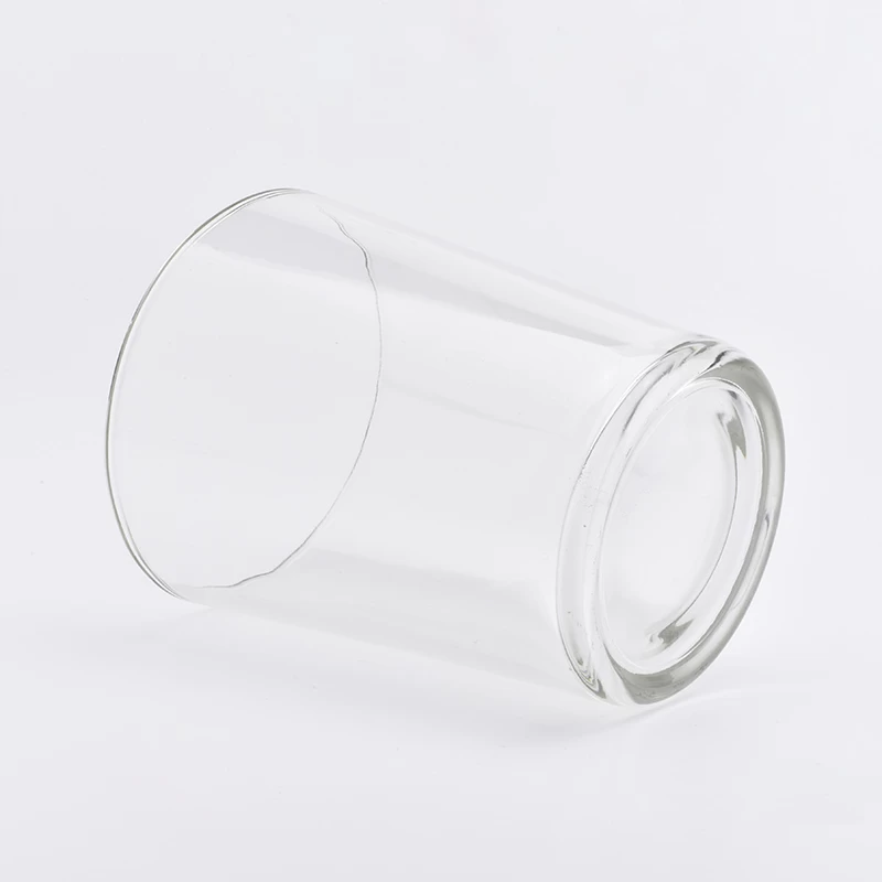 large taper glass candle jars