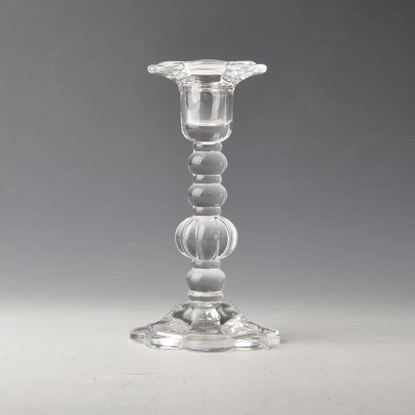 Glass Crystal Votive Candle Holder stem glass votive candle holder