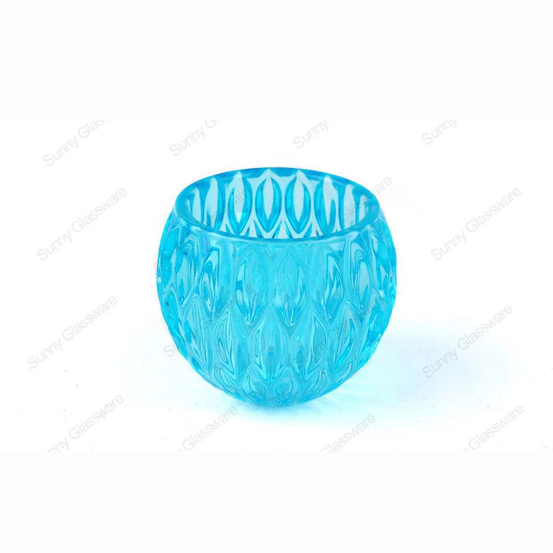 Wholesale crystal votive glass candle holders