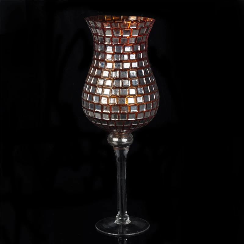 Mosaic Glass Tea Light Candle holder