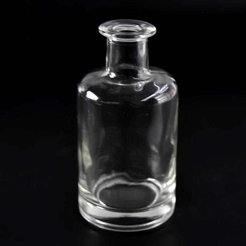 home decor clear glass bottle perfume essential oil reed diffuser supplier