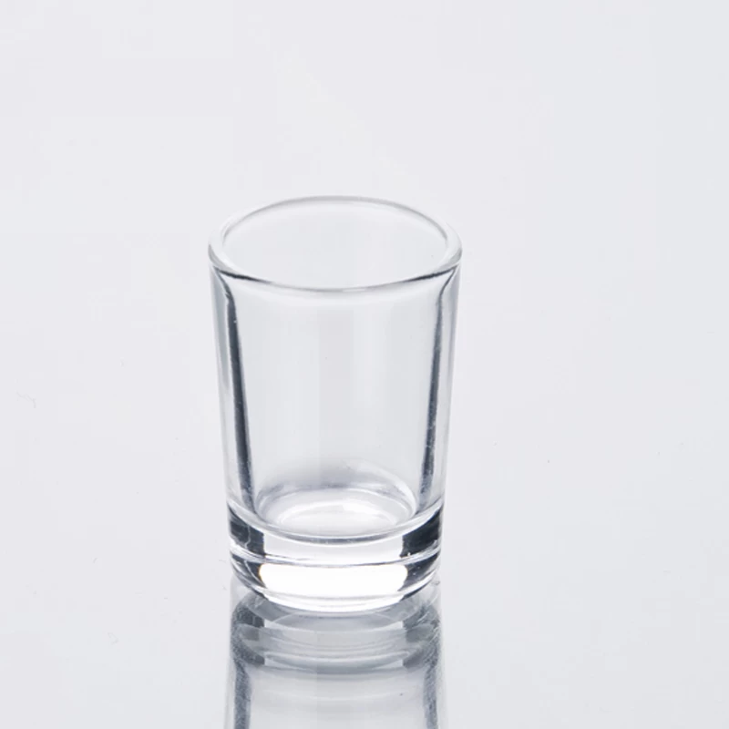 clear mini shot glass