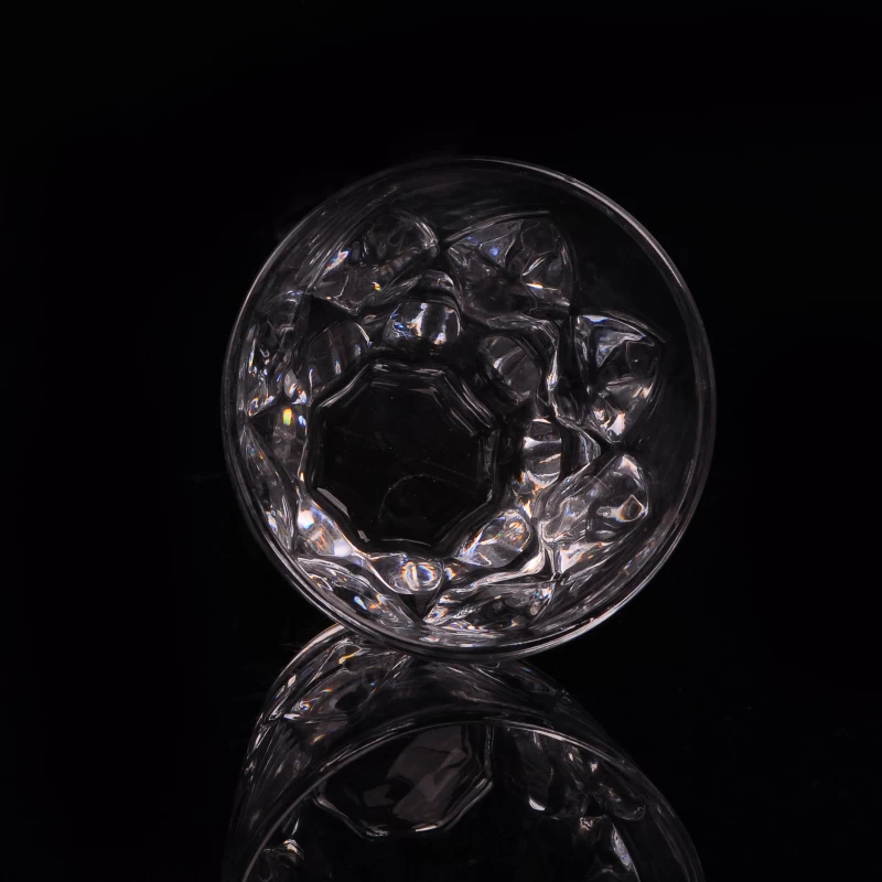 Small size creative design glass tumbler