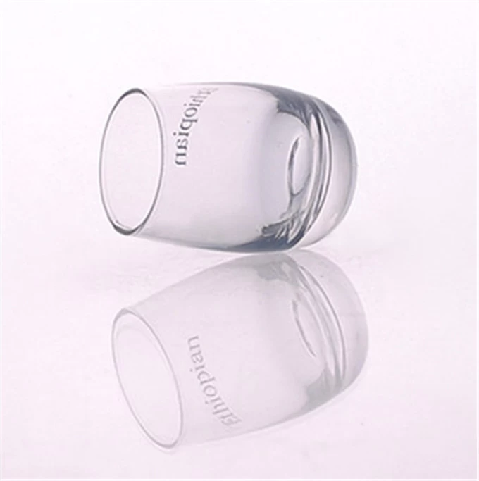 Whisky clear glasses