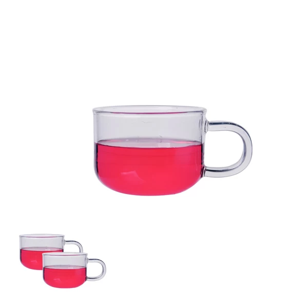 borosilicate tea cup