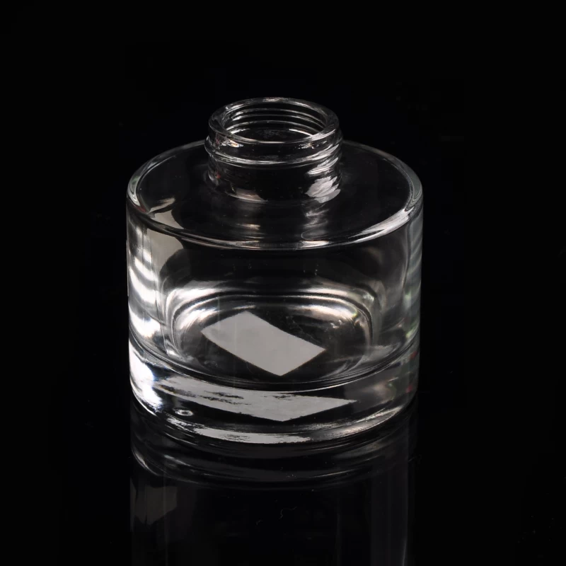 transparent glass bottle for fragrance