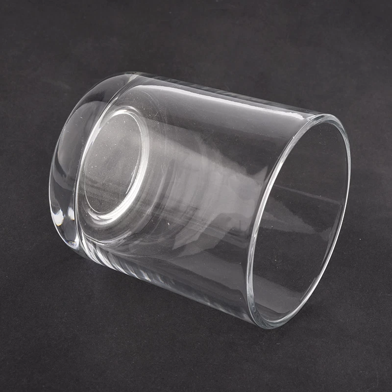 10oz clear jar with round bottom for candle filling