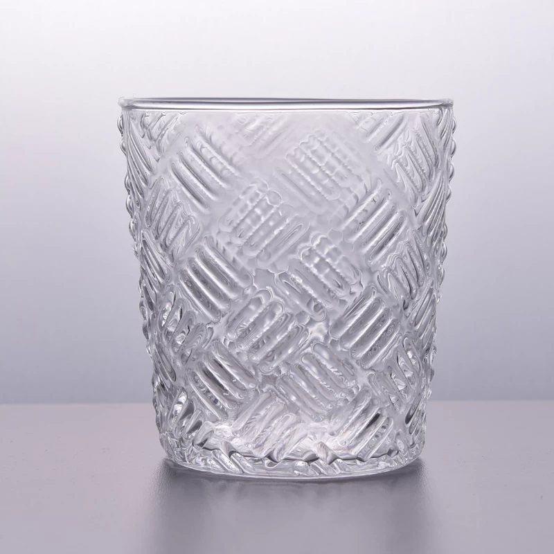 votive clear glass candle holder