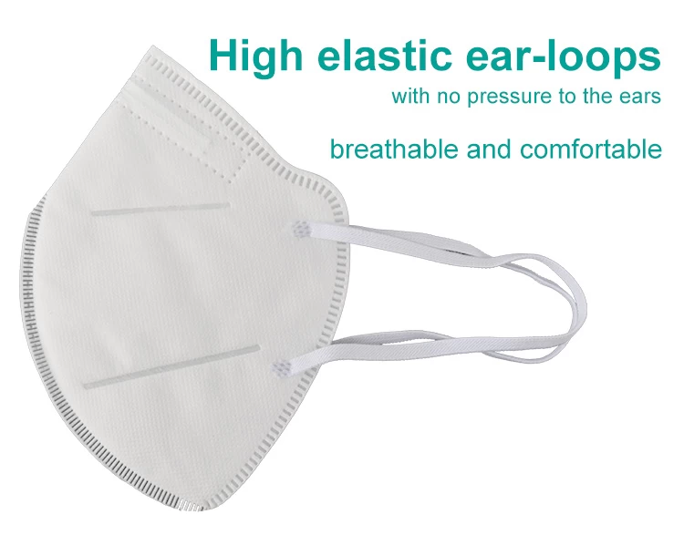 KN95 ear-loops No-Powered air-purifying respirator disposable facepiece