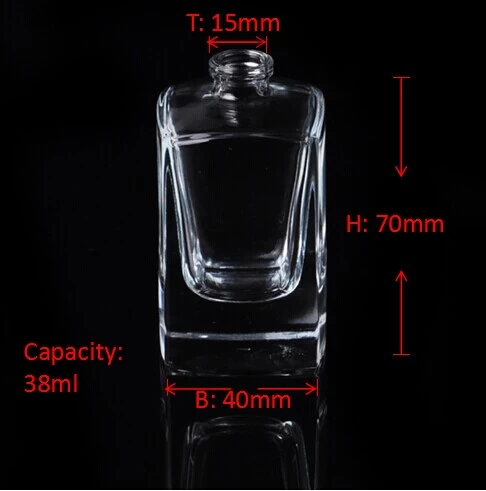 30ml.40ml,50ml perfume clear glass bottle  wholesale from China 
