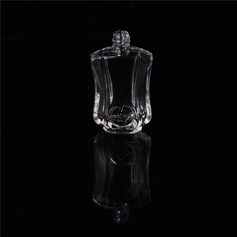 rectangle shaped glass perfume bottles factory