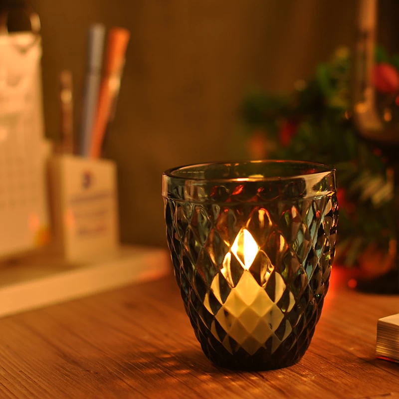 Glass Candle Holder Hand Made Customized Manufacturer
