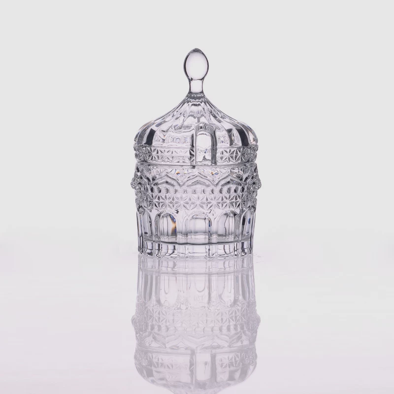 glass container with lid