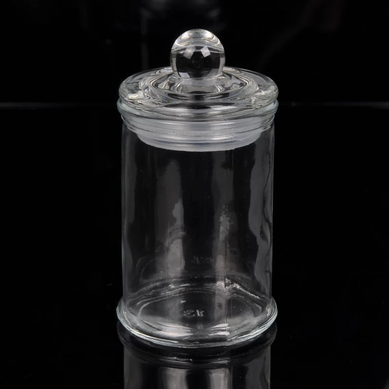 Custom glass jar for candle