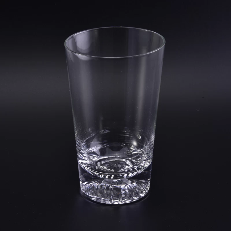 unique bottom soft drinking glass tumbler