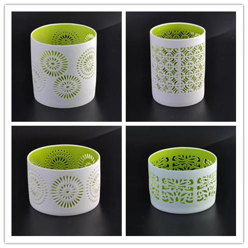 Fresh Style Decorative Ceramic Candle Holder