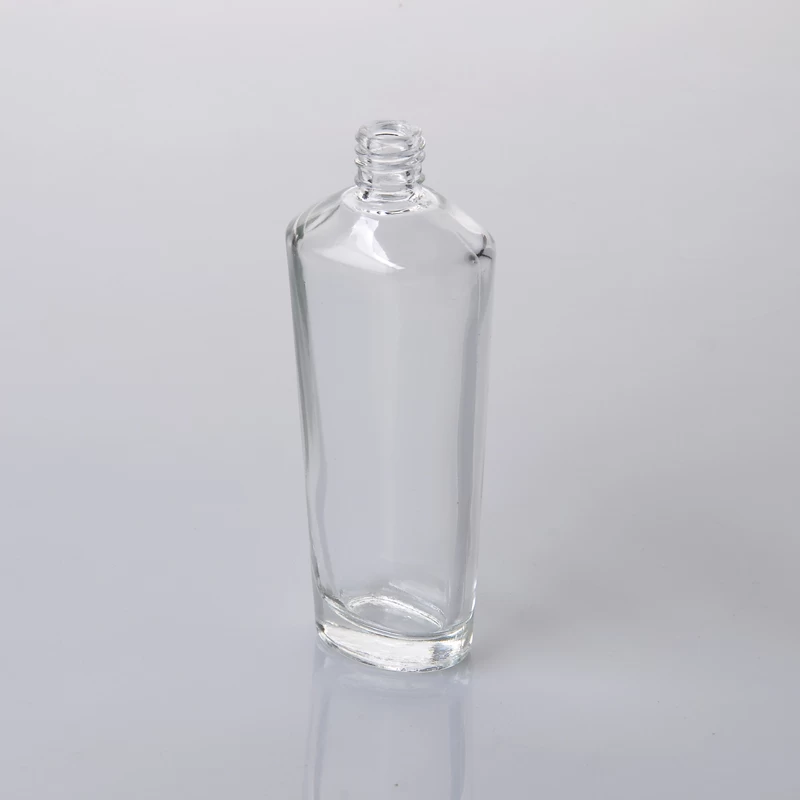 100ml round clear glass scented perfume bottles 