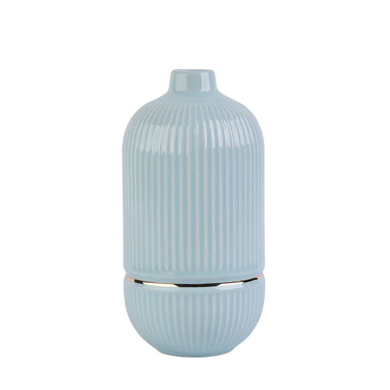 10oz glazed ceramic diffusers bottles black white for option