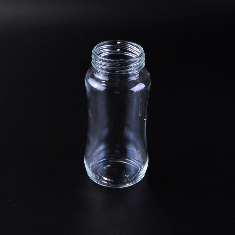 pyrex glass milk bottle