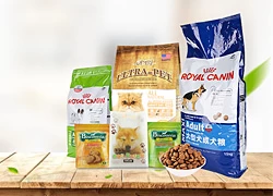 Impresión de envases de alimentos para mascotas