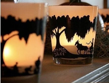 how to make candle holders