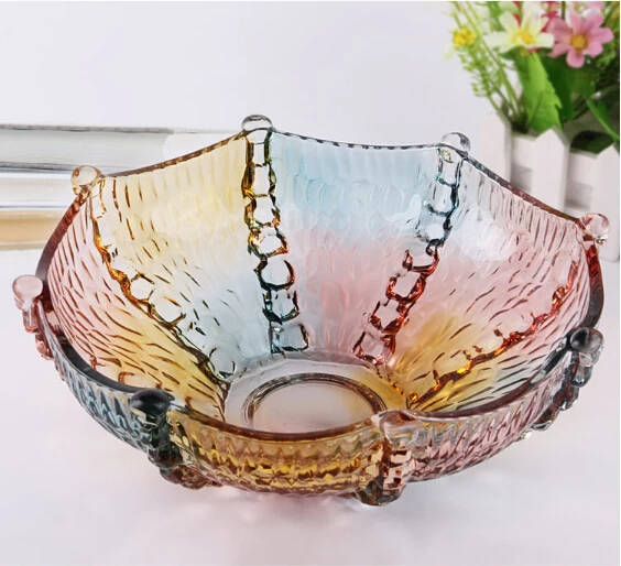 Color Decorative Dried Fruit Bowls
